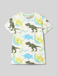 T-Shirt mit Motiv-Print von Blue Seven - 9