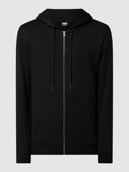 Bluza rozpinana z kapturem od URBAN CLASSICS Czarny - 29