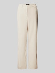 Straight Fit Cordhose mit Schiebehaken und Reißverschluss Modell 'NORA' von Vero Moda Beige - 4