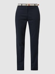 Chino mit Gürtel von Christian Berg Woman Blau - 31