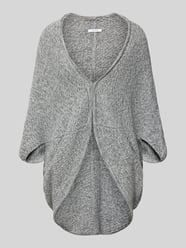 Poncho mit gerippten Abschlüssen Modell 'Amaryllis' von OPUS - 10