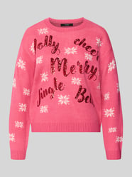 Pullover mit Pailletten-Schriftzug von VERO MODA - 1