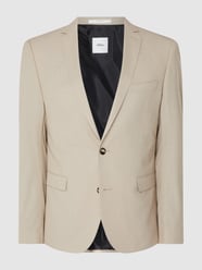 2-Knopf-Sakko mit Stretch-Anteil von s.Oliver BLACK LABEL Beige - 30