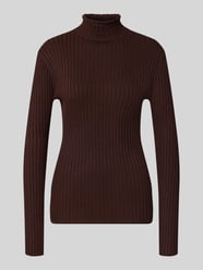 Rollkragenpullover mit Rippstrickstruktur von Soyaconcept - 33