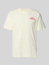 Regular Fit T-Shirt aus reiner Baumwolle Modell 'INTELLIGENT' von New Balance - 25
