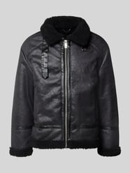 Regular Fit Jacke in Leder-Optik von Lindbergh - 12