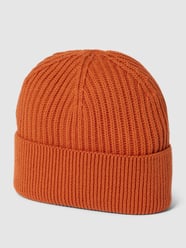 Beanie mit breitem Umschlag von s.Oliver RED LABEL Orange - 3