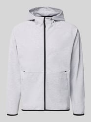 Regular Fit Sweatjacke mit Kapuze Modell 'Base' von JACK & JONES - 9