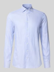 Slim Fit Business-Hemd mit Kentkragen von Stenstroms - 43