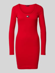 Minikleid in Ripp-Optik von Tommy Jeans Rot - 25