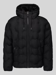 kurtka pikowana o kroju regular fit z troczkiem w talii model 'Barbo2641' od HUGO - 5