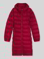 Regular fit gewatteerde lange jas met capuchon van HUGO - 35