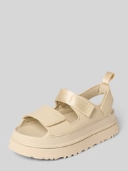 Sandałki z podeszwą na platformie model 'GOLDENGLOW' od UGG - 33