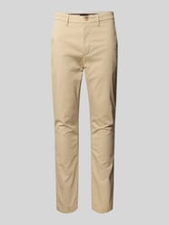 Slim Fit Chino aus Baumwoll-Mix von Tommy Hilfiger Beige - 44