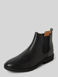 Chelsea Boots aus Leder mit Label-Detail Modell 'TALAN' von Polo Ralph Lauren Schwarz - 3