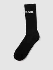 Socken mit Label-Schriftzug von Pegador Schwarz - 4