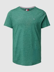 T-shirt in gemêleerde look van Tommy Jeans Groen - 8