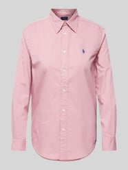 Overhemdjurk met logostitching van Polo Ralph Lauren Roze - 1