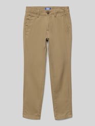 Stoffhose mit Gesäßtaschen von Jack & Jones Beige - 16