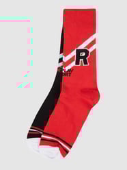 Socken mit Baumwoll-Anteil im 3er-Pack von Replay Underwear Rot - 3