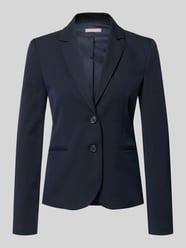 Żakiet z kieszeniami z listewkami i kołnierzem z połami od Christian Berg Woman Selection - 28