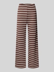 Spodnie materiałowe w kroju loose fit z domieszką bawełny model 'EVA LIFE' od ONLY - 2