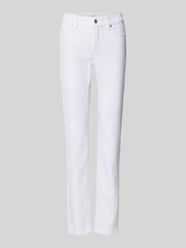 Dżinsy o kroju straight fit w 5-kieszeniowym fasonie model 'PIPER LONG' od CAMBIO - 21