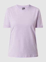T-Shirt aus Bio-Baumwolle Modell 'Ria' von Pieces Lila - 22