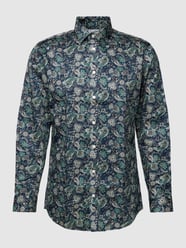 Slim Fit Freizeithemd mit Paisley-Muster Modell 'SOHO' von SELECTED HOMME Blau - 29