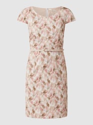Kokerjurk met taillepas  van BETTY & CO WHITE Roze - 45