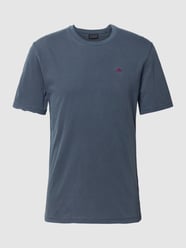 T-Shirt mit Rundhalsausschnitt von Scotch & Soda Blau / Türkis - 48