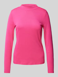 Shirt met lange mouwen en col van Christian Berg Woman Fuchsia - 21