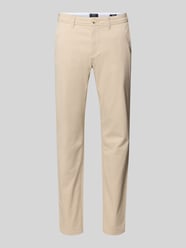 Chinosy o kroju slim fit z kieszeniami z tyłu od MCNEAL - 11