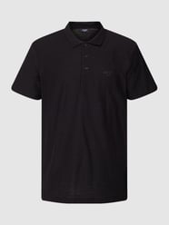 Poloshirt mit Label-Detail Modell 'Alanas' von JOOP! Jeans Grau / Schwarz - 37