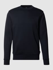 Sweatshirt aus Baumwolle Modell 'Stadler' von BOSS Blau - 44