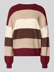 Loose Fit Strickpullover aus Viskose-Mix Modell 'ATIA' von Only Bordeaux - 18