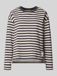 Sweatshirt mit Rundhalsausschnitt und Label-Detail von Smith and Soul - 47
