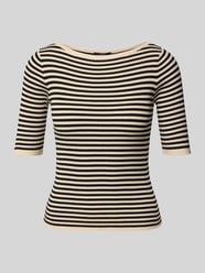 Slim Fit Strickpullover aus Viskose-Mix Modell 'WASER' von Weekend Max Mara - 47