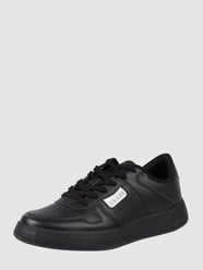 Sneakers in leerlook, model 'Ponte'  van Guess Grijs / zwart - 22
