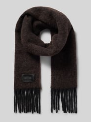 Schal mit Label Patch von BOSS - 12