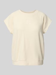 T-Shirt mit Kappärmeln Modell 'Sara' von My Essential Wardrobe Beige - 4