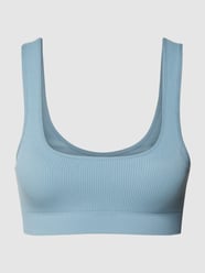 Stanik z drobnym prążkowaniem model ‘VICKY’ od Only Niebieski - 7