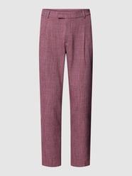 Broek met all-over motief van MCNEAL Rood - 30