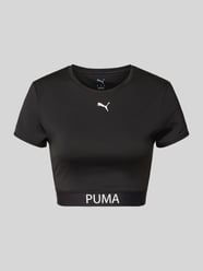 T-shirt o krótkim kroju z nadrukiem z logo od PUMA PERFORMANCE - 38