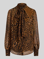 Loose Fit Langarmbluse mit Allover-Leo-Print von Lauren Ralph Lauren - 46