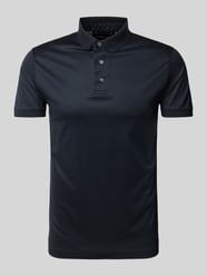 Regular Fit Poloshirt mit Label-Detail von Emporio Armani Blau - 44