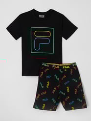 Pyjama mit kurzen Ärmeln  von FILA Grau / Schwarz - 23