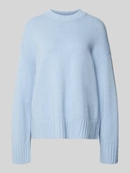 Oversized Sweter z dzianiny z Mieszanka wełny Model 'SAKEIKO' od Samsøe Samsøe - 23