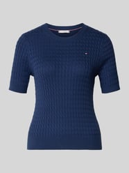 T-shirt krój slim fit z czystej bawełny od Tommy Hilfiger - 20