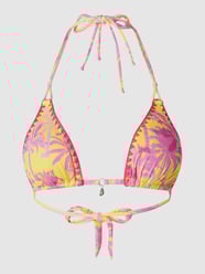 Bikinitop in triangelmodel, model 'Nuco Maopi' van Banana Moon Paars - 22